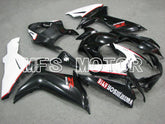 Suzuki GSXR600 GSXR750 2011-2024 Injection ABS Fairing - YOSHIMURA - Black White - MFS5205